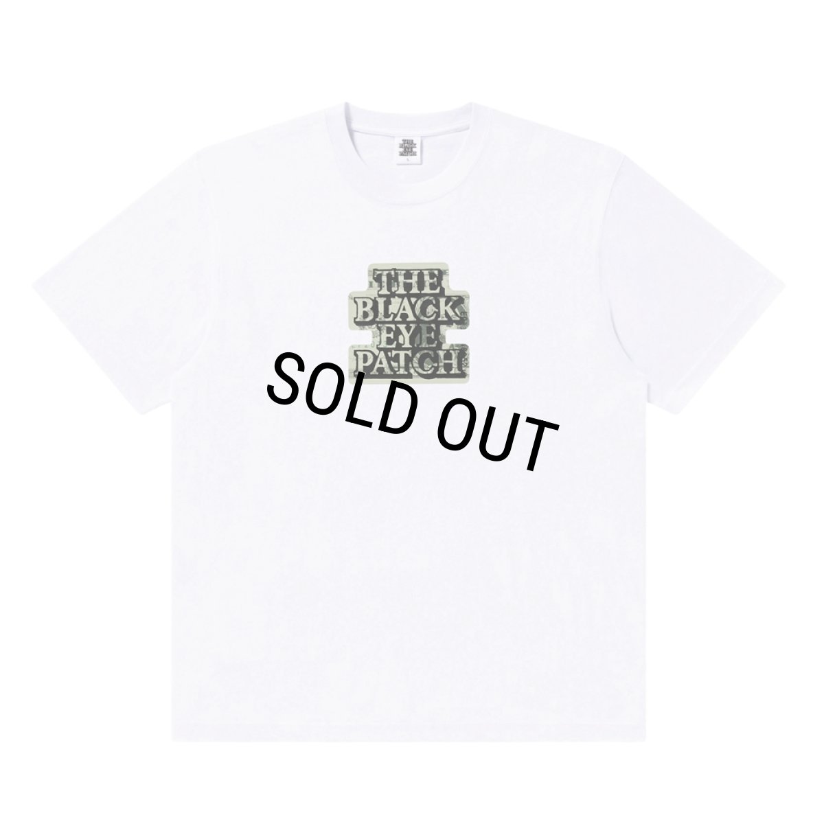 画像1: BlackEyePatch/DOLLAR BILL OG LABEL TEE（WHITE） (1)