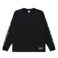 画像1: BlackEyePatch/KANJI TAPED L/S TEE（BLACK） (1)