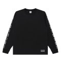 BlackEyePatch/KANJI TAPED L/S TEE（BLACK）