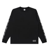 BlackEyePatch/KANJI TAPED L/S TEE（BLACK）