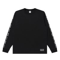BlackEyePatch/KANJI TAPED L/S TEE（BLACK）