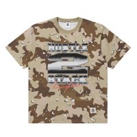 BlackEyePatch/HUSTLE 2 STACK TEE（DESERT CAMO）