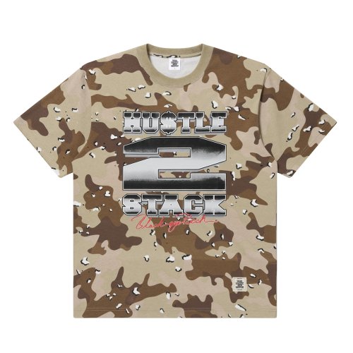 他の写真1: BlackEyePatch/HUSTLE 2 STACK TEE（DESERT CAMO）