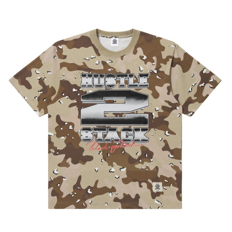 画像1: BlackEyePatch/HUSTLE 2 STACK TEE（DESERT CAMO）