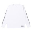 画像1: BlackEyePatch/KANJI TAPED L/S TEE（WHITE） (1)