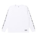 BlackEyePatch/KANJI TAPED L/S TEE（WHITE）
