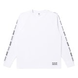 BlackEyePatch/KANJI TAPED L/S TEE（WHITE）