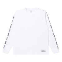 BlackEyePatch/KANJI TAPED L/S TEE（WHITE）