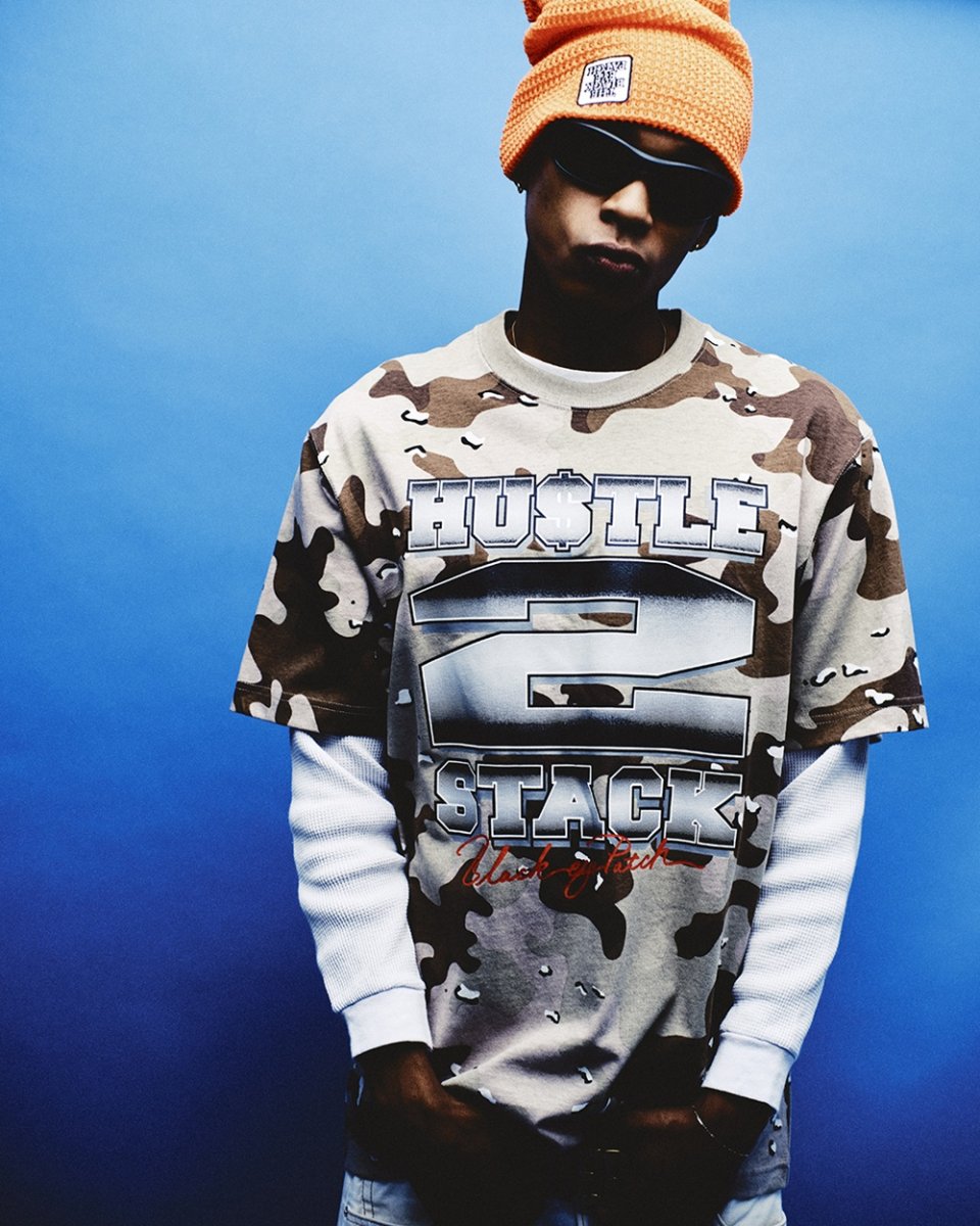 画像3: BlackEyePatch/HUSTLE 2 STACK TEE（DESERT CAMO） (3)