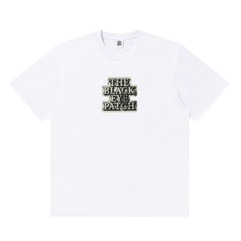 画像1: BlackEyePatch/DOLLAR BILL OG LABEL TEE（WHITE）