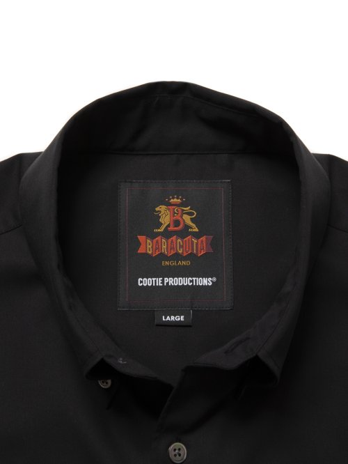他の写真3: COOTIE PRODUCTIONS/EWP Oxford B.D. Shirts（×BARACUTA）（Black）［オックスフォードB.D.シャツ-25秋冬］