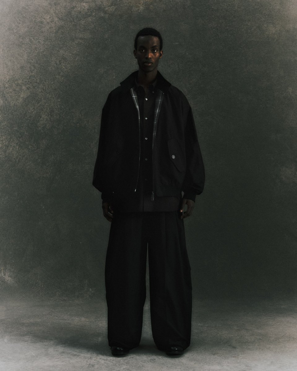 画像7: COOTIE PRODUCTIONS/EWP G9 Harrington Jacket（×BARACUTA）（Black）［G9ハリントンJKT-25秋冬］ (7)