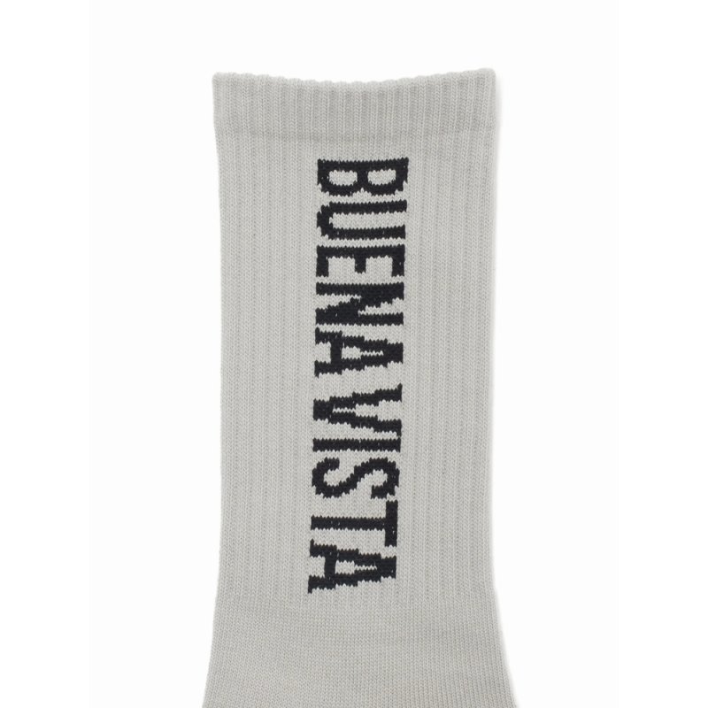 画像2: BUENA VISTA/BV logo socks（GRAY）［ソックス-25秋冬］