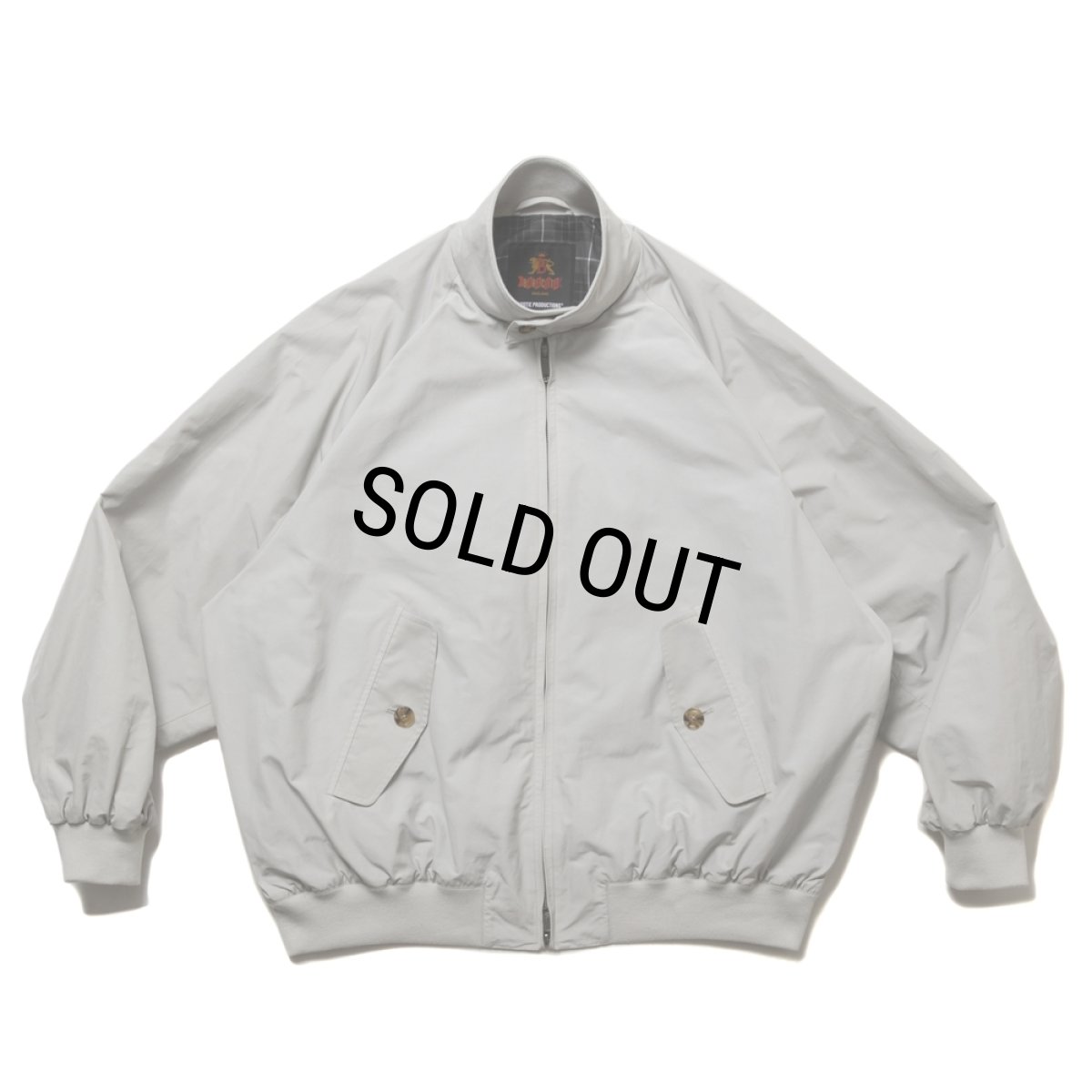 画像1: COOTIE PRODUCTIONS/EWP G9 Harrington Jacket（×BARACUTA）（Cement）［G9ハリントンJKT-25秋冬］ (1)