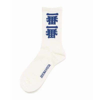 画像2: BUENA VISTA/一番 socks（WHITE）［ソックス-25秋冬］