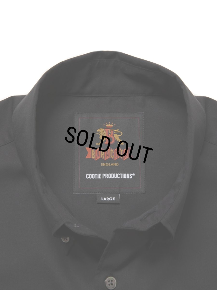 画像3: COOTIE PRODUCTIONS/EWP Oxford B.D. Shirts（×BARACUTA）（Black）［オックスフォードB.D.シャツ-25秋冬］ (3)