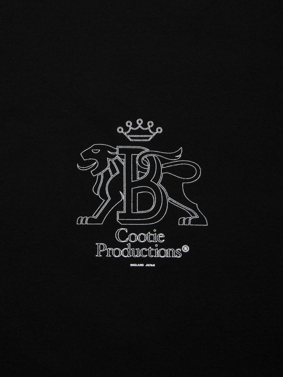 画像3: COOTIE PRODUCTIONS/EWP Supima Cotton S/S Tee（×BARACUTA）（Black）［プリントT-25秋冬］ (3)