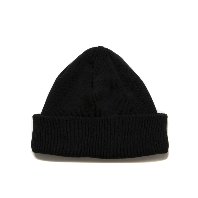 画像1: COOTIE PRODUCTIONS/Dry Tech Cuffed Beanie（Black）［ドライテックカフドビーニー-25秋冬］