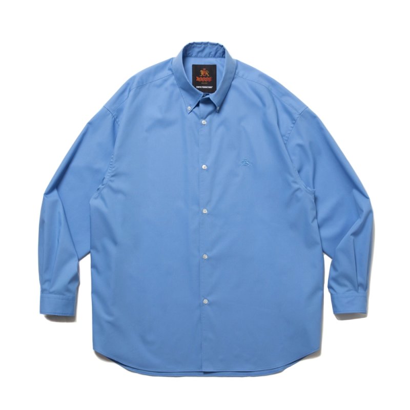 画像1: COOTIE PRODUCTIONS/EWP Oxford B.D. Shirts（×BARACUTA）（Blue）［オックスフォードB.D.シャツ-25秋冬］