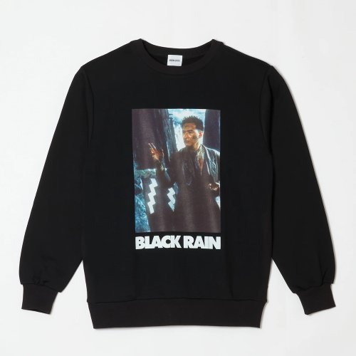 他の写真1: BUENA VISTA/BLACK RAIN sweat uno（BLACK）［クルーネックスウェット-25秋冬］