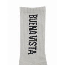 画像3: BUENA VISTA/BV logo socks（GRAY）［ソックス-25秋冬］ (3)