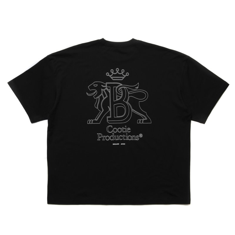 画像2: COOTIE PRODUCTIONS/EWP Supima Cotton S/S Tee（×BARACUTA）（Black）［プリントT-25秋冬］