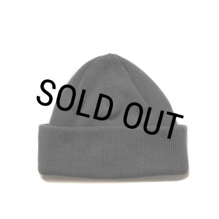 COOTIE/クーティー/ドライテックビッグカフドビーニー/COOLMAX素材 COOTIE PRODUCTIONS/Dry Tech Cuffed Beanie（Gray）［ドライテック