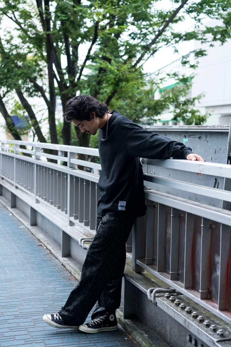 画像4: BUENA VISTA/Amigos L/S（BLACK）［プリント長袖T-25秋冬］ (4)