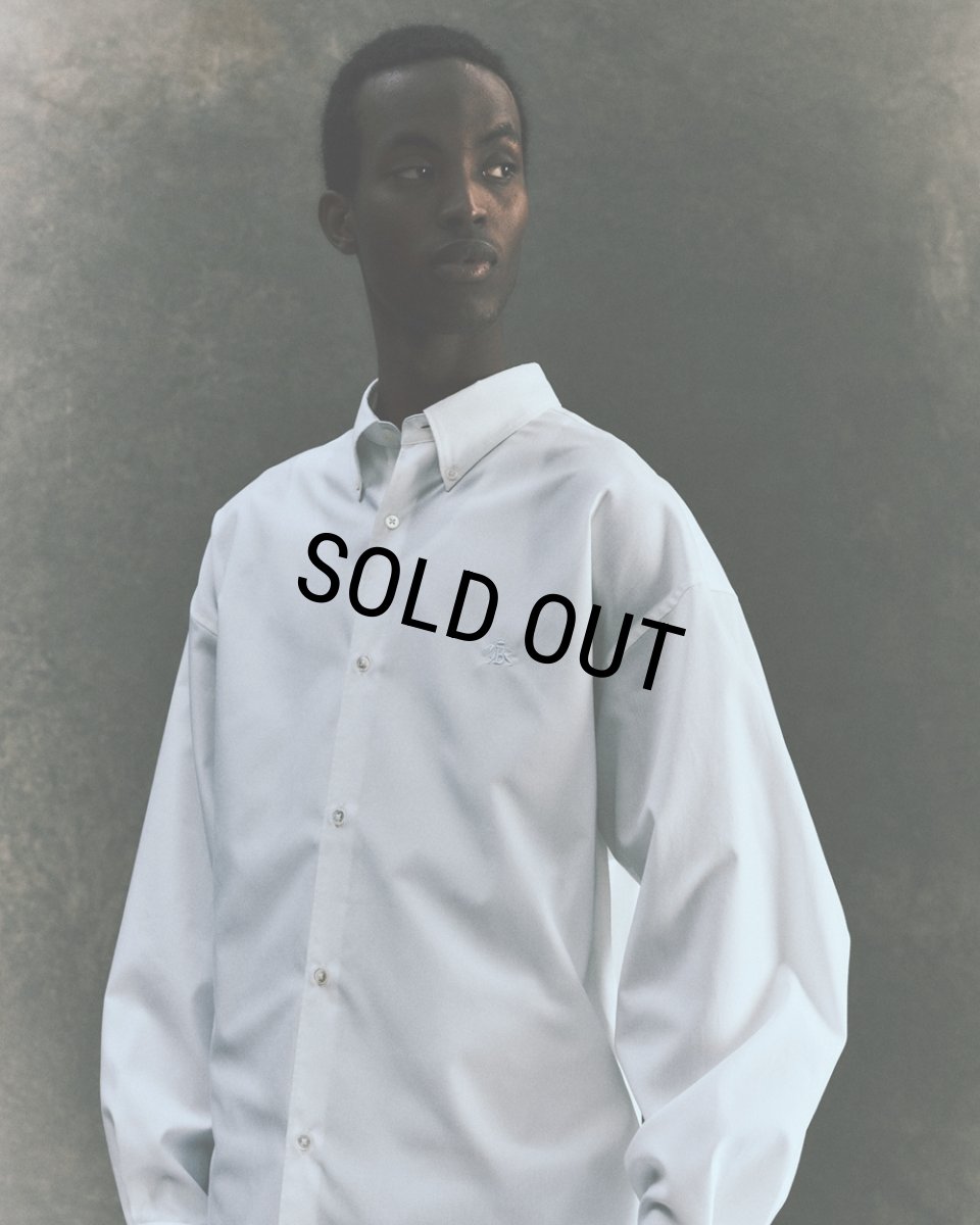 画像6: COOTIE PRODUCTIONS/EWP Oxford B.D. Shirts（×BARACUTA）（Black）［オックスフォードB.D.シャツ-25秋冬］ (6)