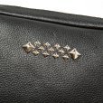 画像4: CALEE/STUDS LEATHER BODY BAG（BLACK）［レザーボディーバッグ-25秋冬］