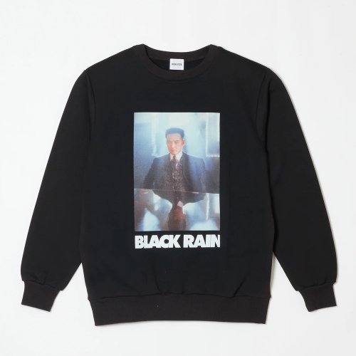 他の写真1: BUENA VISTA/BLACK RAIN sweat dos（BLACK）［クルーネックスウェット-25秋冬］