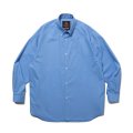 COOTIE PRODUCTIONS/EWP Oxford B.D. Shirts（×BARACUTA）（Blue）［オックスフォードB.D.シャツ-25秋冬］