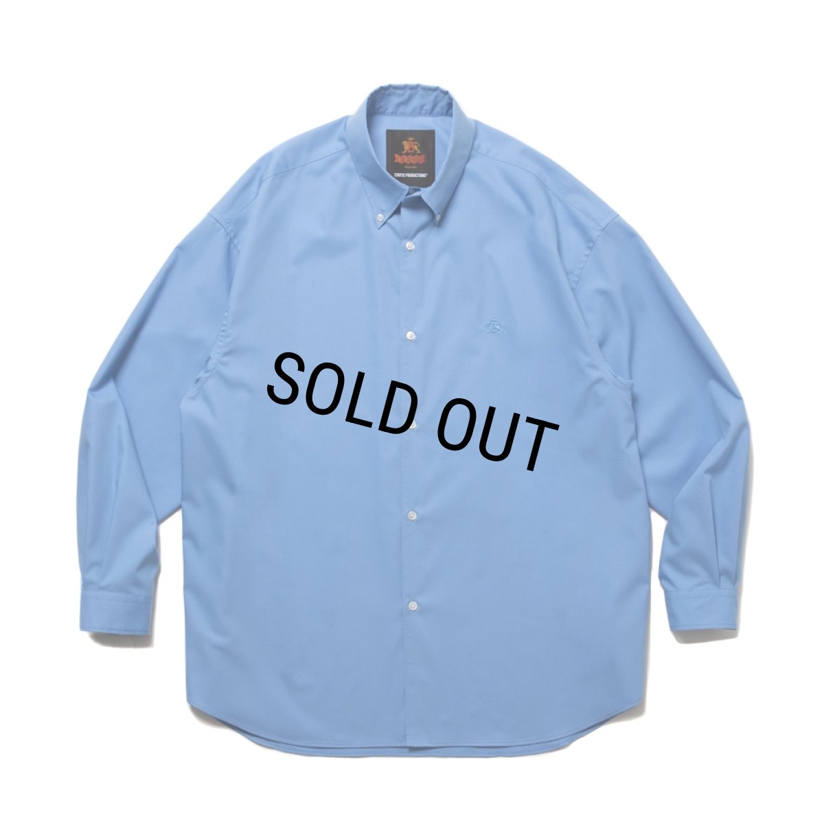 画像1: COOTIE PRODUCTIONS/EWP Oxford B.D. Shirts（×BARACUTA）（Blue）［オックスフォードB.D.シャツ-25秋冬］ (1)