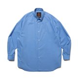 COOTIE PRODUCTIONS/EWP Oxford B.D. Shirts（×BARACUTA）（Blue）［オックスフォードB.D.シャツ-25秋冬］