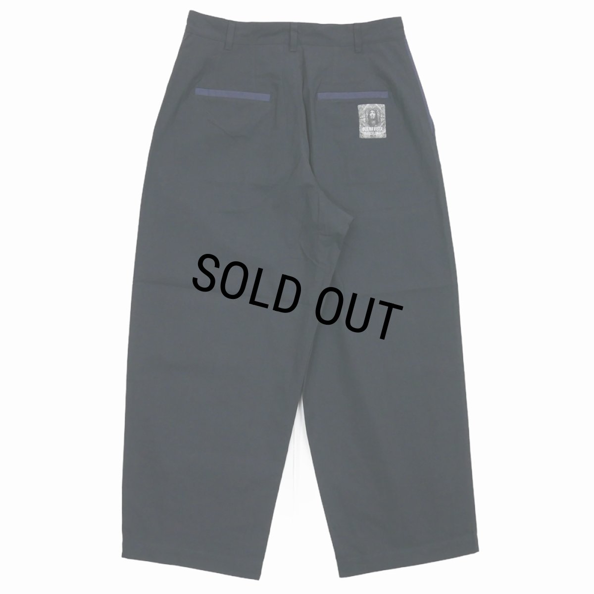 画像2: 【30%OFF】BUENA VISTA/BV huge pants（NAVY）［ヒュージパンツ-25秋冬］ (2)