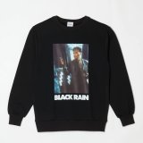 BUENA VISTA/BLACK RAIN sweat uno（BLACK）［クルーネックスウェット-25秋冬］
