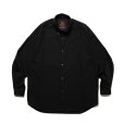 画像1: COOTIE PRODUCTIONS/EWP Oxford B.D. Shirts（×BARACUTA）（Black）［オックスフォードB.D.シャツ-25秋冬］ (1)