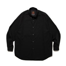 画像1: COOTIE PRODUCTIONS/EWP Oxford B.D. Shirts（×BARACUTA）（Black）［オックスフォードB.D.シャツ-25秋冬］ (1)