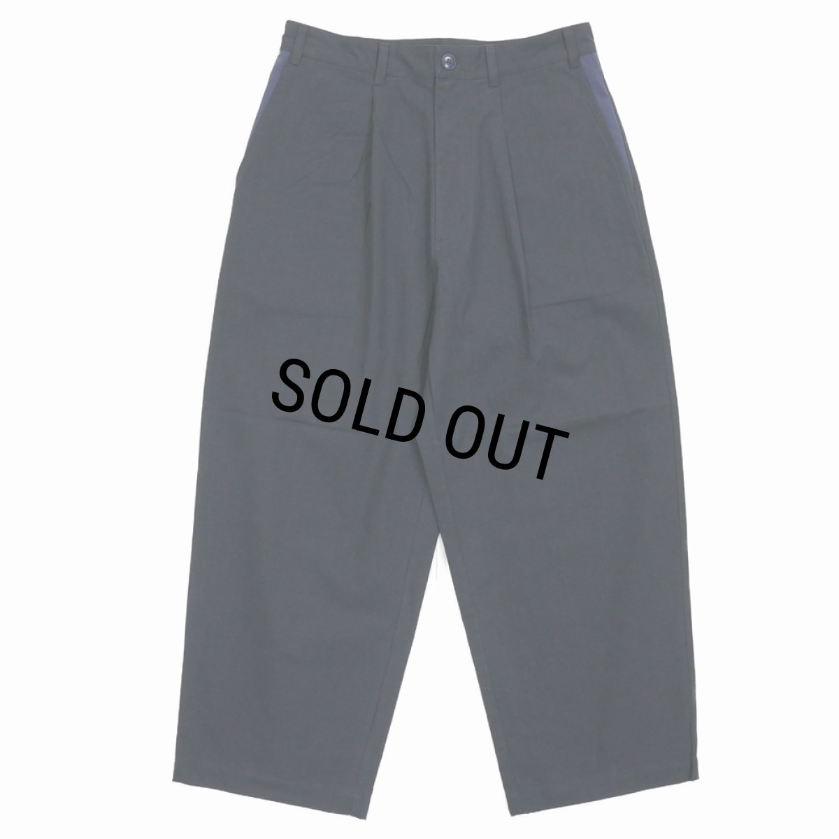 画像1: 【30%OFF】BUENA VISTA/BV huge pants（NAVY）［ヒュージパンツ-25秋冬］ (1)