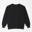 画像2: BUENA VISTA/BLACK RAIN sweat uno（BLACK）［クルーネックスウェット-25秋冬］ (2)
