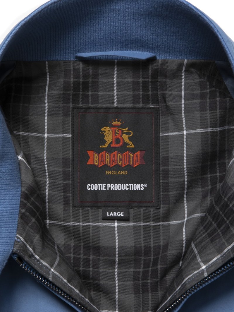 画像3: COOTIE PRODUCTIONS/EWP G9 Harrington Jacket（×BARACUTA）（Azur）［G9ハリントンJKT-25秋冬］