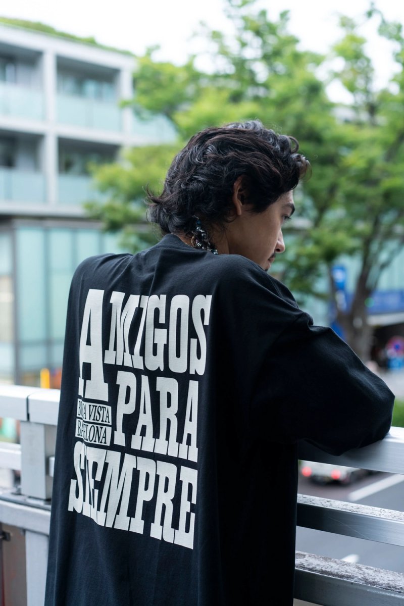 画像5: BUENA VISTA/Amigos L/S（BLACK）［プリント長袖T-25秋冬］ (5)