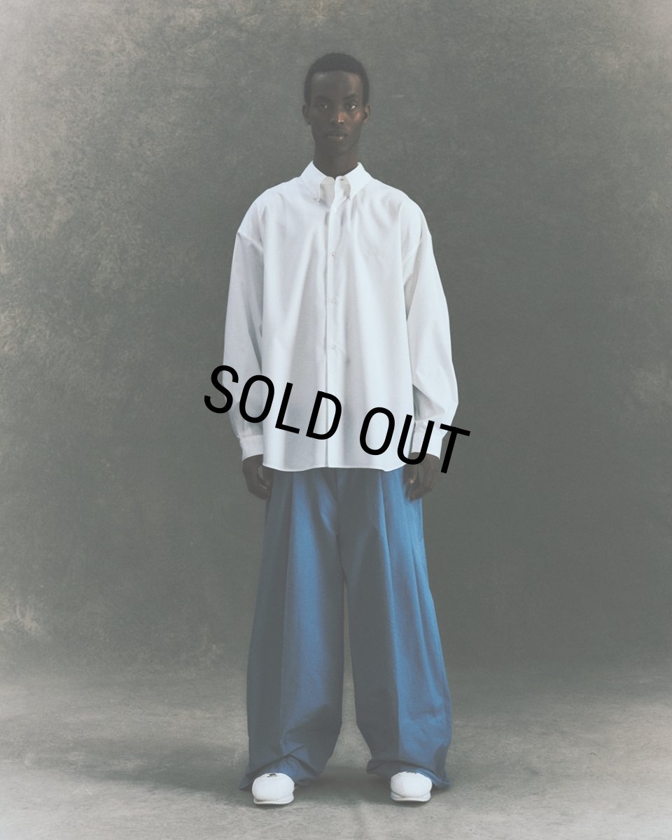 画像5: COOTIE PRODUCTIONS/EWP Oxford B.D. Shirts（×BARACUTA）（Black）［オックスフォードB.D.シャツ-25秋冬］ (5)