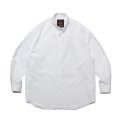 COOTIE PRODUCTIONS/EWP Oxford B.D. Shirts（×BARACUTA）（White）［オックスフォードB.D.シャツ-25秋冬］