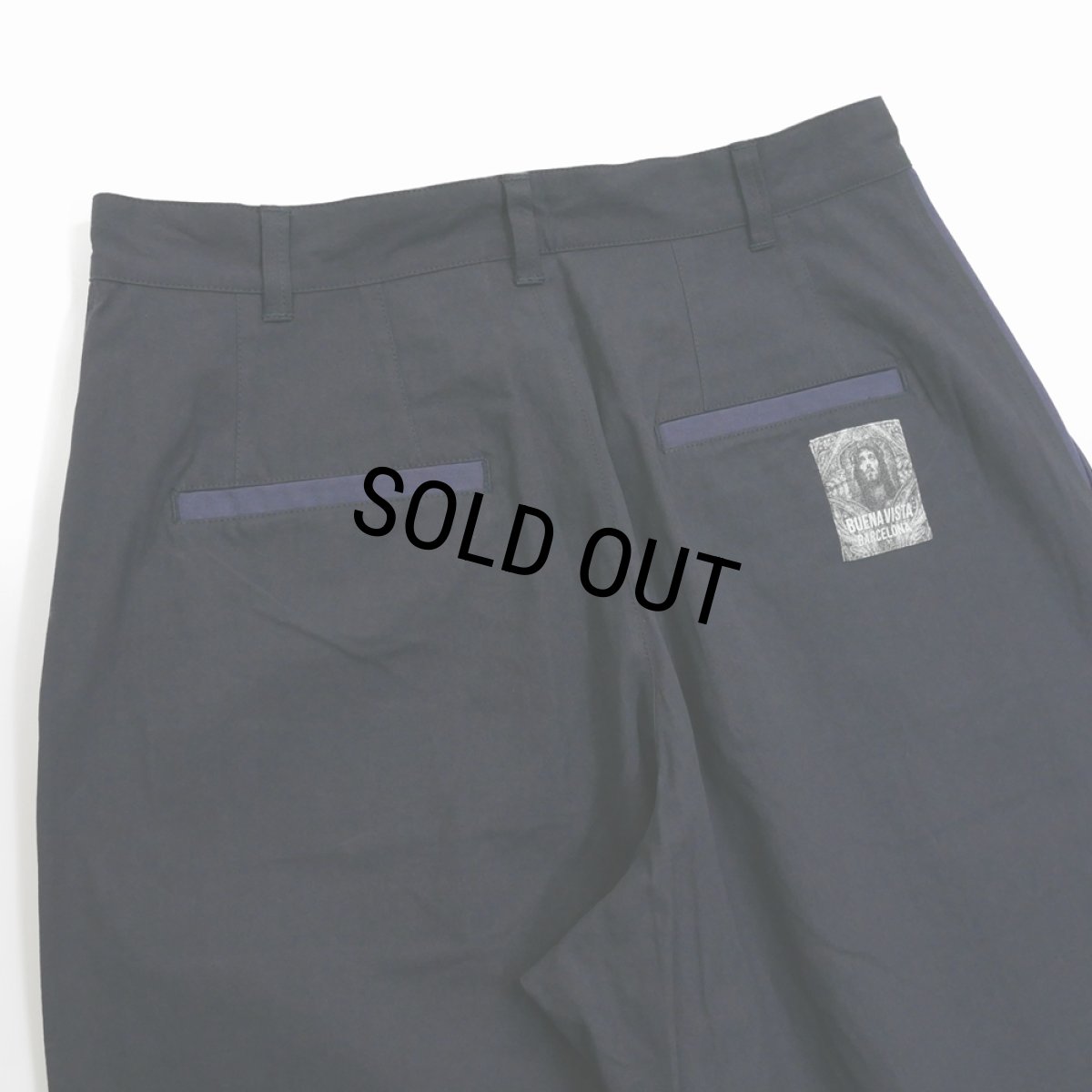 画像5: 【30%OFF】BUENA VISTA/BV huge pants（NAVY）［ヒュージパンツ-25秋冬］ (5)