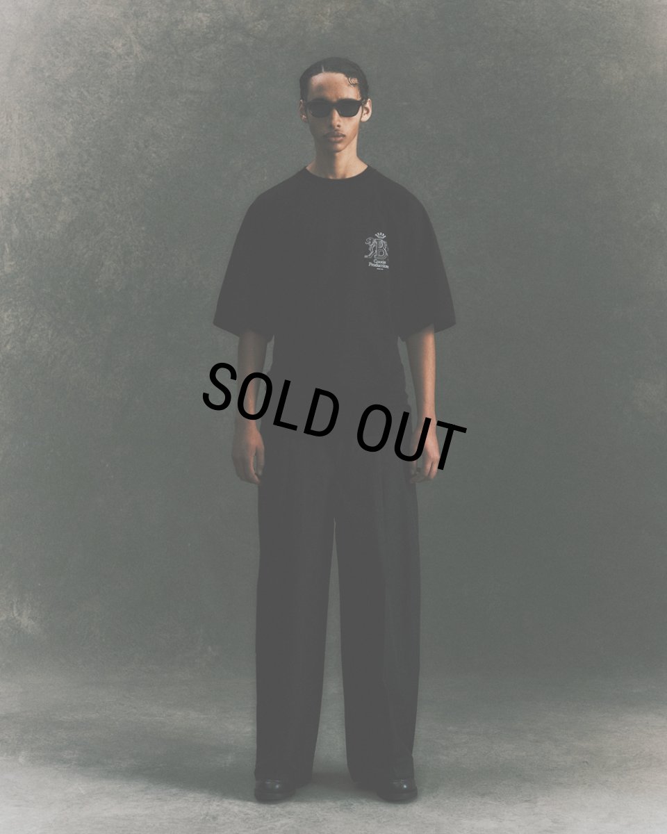 画像6: COOTIE PRODUCTIONS/EWP Supima Cotton S/S Tee（×BARACUTA）（Black）［プリントT-25秋冬］ (6)