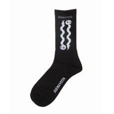画像2: BUENA VISTA/snake socks（BLACK）［ソックス-25秋冬］ (2)