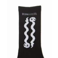 画像3: BUENA VISTA/snake socks（BLACK）［ソックス-25秋冬］ (3)