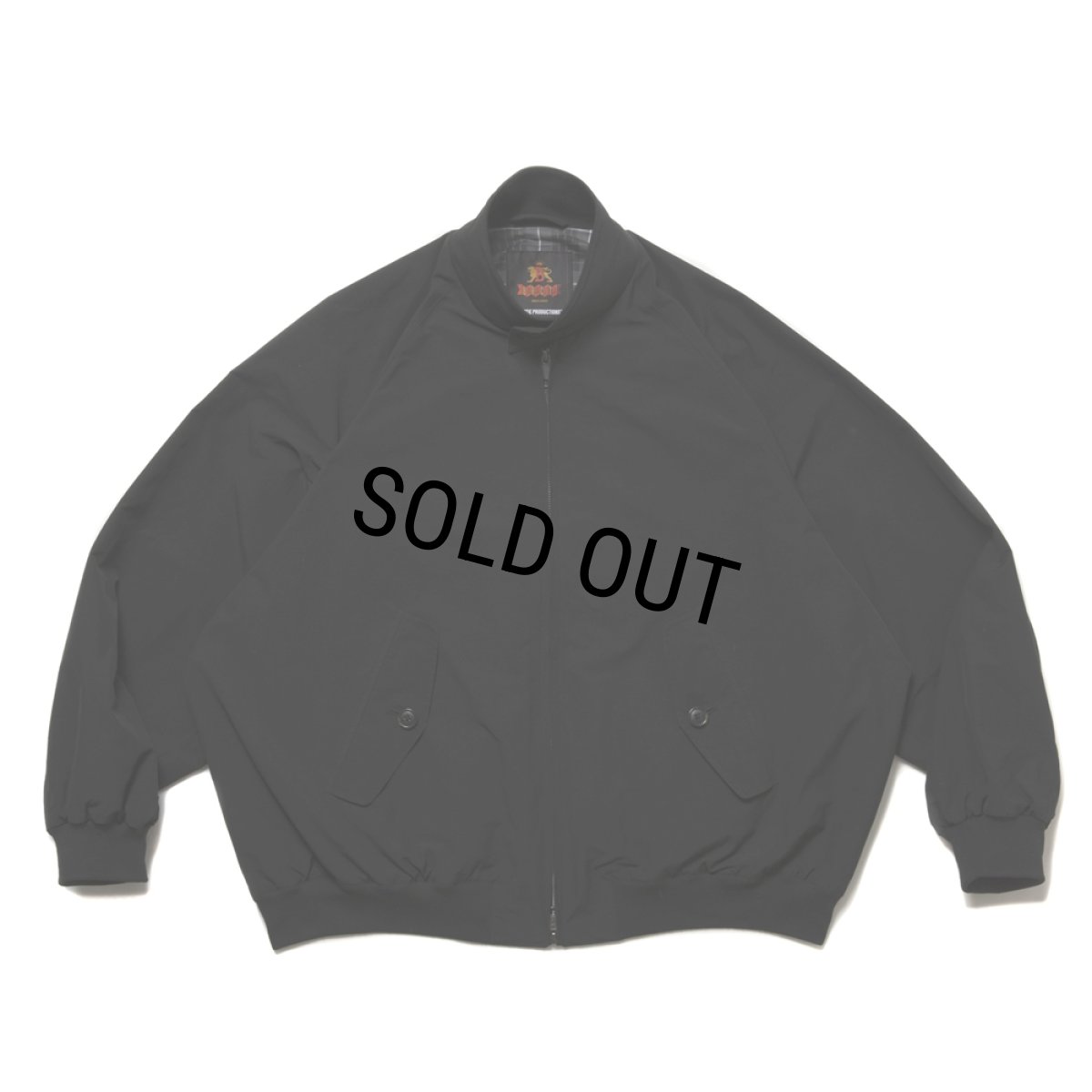 画像1: COOTIE PRODUCTIONS/EWP G9 Harrington Jacket（×BARACUTA）（Black）［G9ハリントンJKT-25秋冬］ (1)