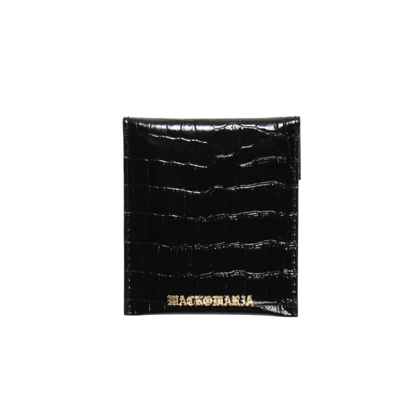 画像2: WACKO MARIA/EMBOSSED LETAHER PORTABLE ASHTRAY（BLACK）［レザーポータブルアシュトレイ-25秋冬］